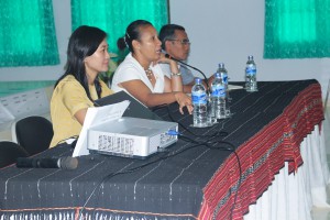 Dulce Guterres Junior, Diretora Jestaun Operasional PNDS halo abertura treinemntu
