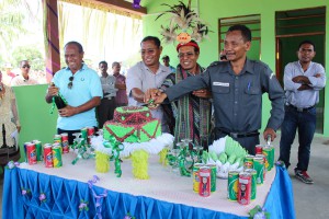 Serimonia Inaugurasaun projetu Programa PNDS iha Tutuala