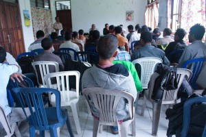 Funsionariu PNDS Munisipiu Lautem partisipa iha enkontru kordenasaun nivel Municipiu