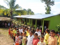 Projetu Programa PNDS Aumenta Sala Foun rua eskola iha Aldeia Fatu-Bijae, Suku Bobocasse-Pantemacasar/Oecusse