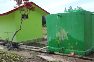 Tanki bee mos iha SukuBandudato, Postu Administrativo Aileu Vila, Municipiu Aileu