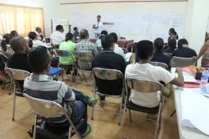 Treinamentu Fasilitasaun Komunidade Husi Fasilitador Sosial, Treinamentu Simulasaun enkontru Akontabilidade 100%