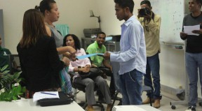 Serimonia fahe sertifikadu ba partisipantes sira