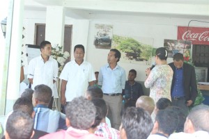 Diretora PNDS, aprezenta hela ekipa ne'ebe servisu hamutuk iha PNDS nasional