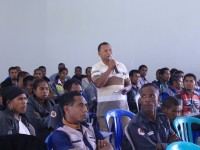Representante lina ministeriais sira fo intervensaun kona ba aprezentasaun ne'ebe hato'o husi ekipa tekniku PNDS