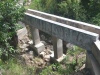 Ponte Kanal ba Irigasaun ho distancia Metru 20 iha suku Tiarlelo Postu Administrativo Atsabe, Munisipiu Ermera