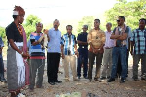 Lia nain Postu Maubara Vila halao hela hamulak ba lulik hodi husi licensa Implementasaun programa PNDS iha Postu refere.