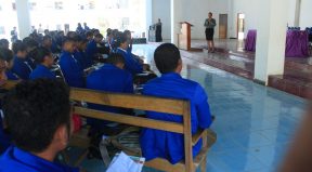 Diretora PNDS, esplika hela ba estudante sira konaba lalaok implementasaun PNDS.