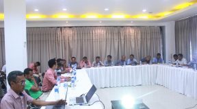 Funsionario PNDS Nasional ho munisipiu inklui ekipa Apoiu ba programa PNDS partisipa iha enkontru kordenasaun nasional