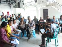 Diskusaun grupu hodi buka solusaun ba dejafius ne'ebe infrenta iha implementasaun PNDS