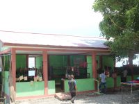 Konstrusaun mini mercado nebee harii husi komunidade liu husi programa PNDS