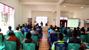 Partisipante sira husi Autoridade Lokal no EJS inklui Linha Sektoral Munisipiu Ainaro Partisipa iha Enkontru Avaliasaun Annual PNDS Munisipiu Ainaro