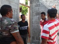 Engineiru Nasional Orienta hela serbisu ba badaen iha kontrusaun Uma OPS iha Suku Loelima, Munisipiu Ainaro