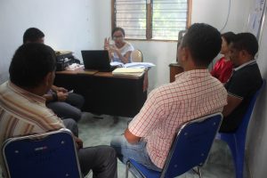 Diretora Delegasaun PNDS Munisipiu Covalima esplika hela dadus projetu adisional no alterasaun husi Munisipiu Covalima nian