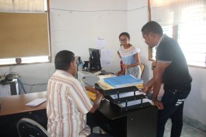 Ekipa Sekretariadu Tekniku PNDS Nasional Verifika hela dadus MIS konaba projetu adisional no altersaun iha Munisipiu Covalima