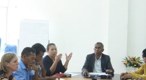 Diretora PNDS, Dulce Guterres Junior esplika konaba objektivo prinsipal suku vijita malu
