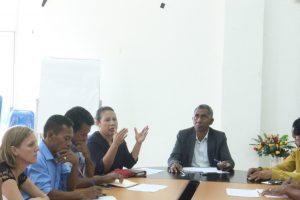Diretora PNDS, Dulce Guterres Junior esplika konaba objektivo prinsipal suku vijita malu