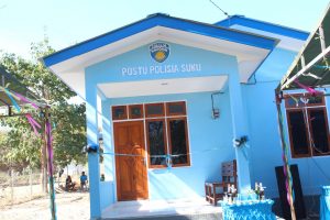 Uma Postu Polisia iha Metinaro neebe hetan inagura husi embaisadora Nova Zelandia ba Timor Leste