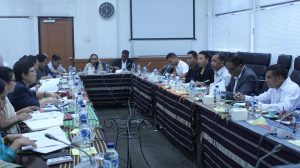 Vice Ministro e Ministro Interino MAE, akompanha husi Diretora PNDS halo Audensia ho Komisaun C Plarlamento Nasional hodi Esplika konaba orsamentu neebe aloka ba PNDS