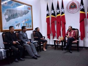 Primeiru Ministru RDTL, Taur Matan Ruak,konversa hela ho estrutura ST PNDS konaba rejultado implementasaun PNDS