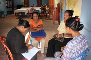 Ekipa PNDS Husi Nasional Hala'o Assesmentu Viabilidade Ekonomia ba Komunidade Suku Raça, Postu Administrativu Lospalos Villa, Munisipiu Lautem.