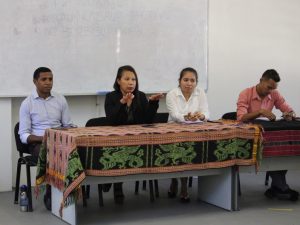 Hala'o Avertura Treinamentu ba Ekipa Fasilitador Postu Konaba Maneira Komunikasaun Efectivu no Servisu Ekipa iha Salaun Treinamentu CNFP, Tibar.