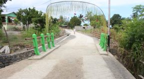 Ponte no Estrada Rurais iha Suku Maumeta Ne'ebe Hetan Ajuda Husi Programa Nasional Dezenvolvimentu Suku.