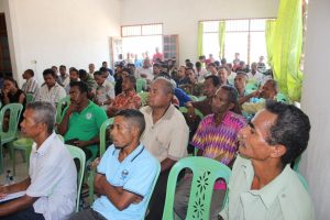 Autoridade Lokal RAEOA, Oecusse/Ambeno Antusiasmu Rona Esplikasaun Husi Ekipa Sira Konaba Mata Dalan Implementasaun PNDS.