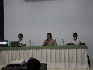 Intervensaun Diretora PNDS, Dulce Guterres Junior iha enkontro koordenasaun Nasional PNDS