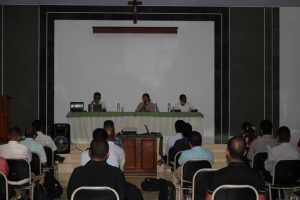 Partisipante enkontru koordenasaun rona hela intervensaun husi Diretora Nasional PNDS
