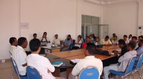 Presidente Autoridade Munisipal Bobonaro Abertura Treinamento POM Refresing, iha Administrasaun Munisipiu Bobonaro