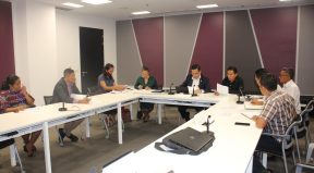 Enkontru Strering Comite ne'ebe halao iha Salaun Enkontru, andar 9 Ministeriu das Finansas, 09/07/2020