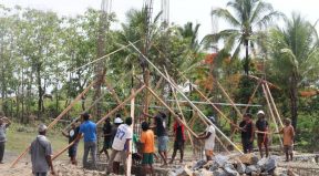 Komunidade Hamutuk hodi konstrui Kapela iha Suku Uabubu