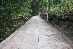 Estrada Rural (betaun), ho distansia Metru 700 iha Aldeia Belola Suku Balibo Villa.