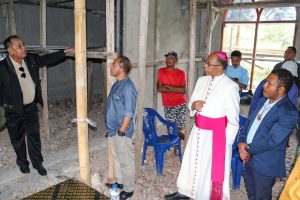 Ministru Administrasaun Estatal vijita konstrusaun Kapela iha suku Wabubu.