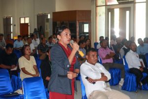 Diretora Servisu Munispiu Apoiu PNDS Munisipiu Liquisa.