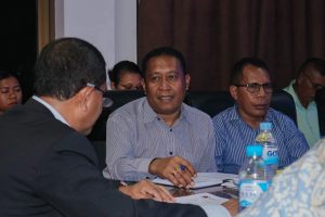 Sekretariu Executivo PNDS, Amandio Paulino G. do R. Sousa, enkontru hamutuk ho Vise ministru MAE.