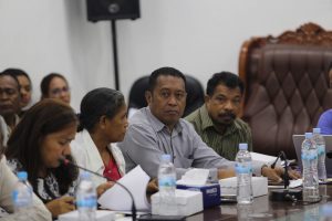 Sekretáriu Ezekutivu PNDS, Amandio Paulino Gastão do Rosário de Sousa partisipa reuniaun iha MAE. 