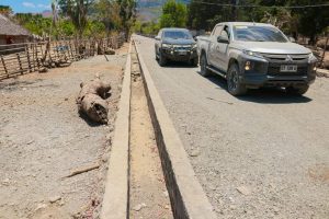 Obra rehabilitasaun estrada rural-sertu iha aldeia Manan, Suku Bene Ufe, Postu Administrativu Nitibe, RAEOA.