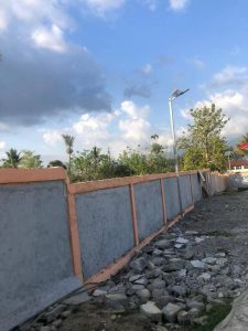 Projetu konstrusaun moru ne'ebe implementa iha suku Goulolo.