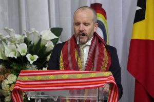Reprezentante Embaixadora Australia iha Timor Leste, Edward Wilkinson, haksolok tebes atu fó asisténsia hodi realiza eventu importante ida-ne’e.