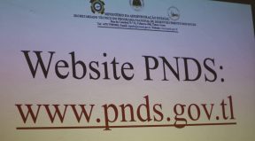 Liña husi Website ST-PNDS ne'ebe asesu informasaun sobre atividade PNDS iha teritorial.