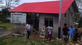Community centre in Suku Ponilala being built.