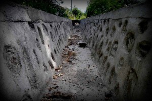 A drain