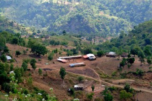 The remote village of Uma Heuk.