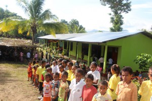 PNDS program through education sector extension new room in Aldeia Fatubijae, Suku Bobocasse-Pantemacasar/Oecusse