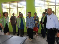 President of the OASER Authority conduct monitoring in project area implementing by community