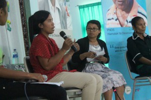 Interview with women about participation in PNDS Program 