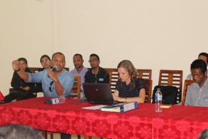  PNDS International Technical Advisor providing an explanation about technical issues 